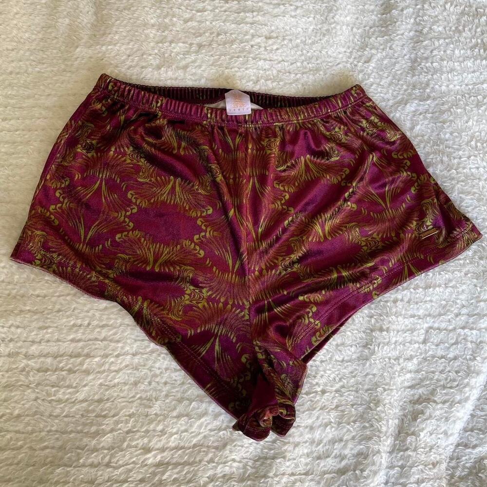 Savage x fenty velvet shorts